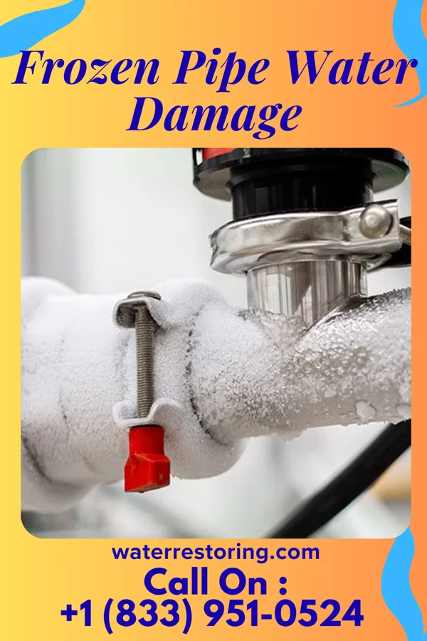 Frozen Pipe Water Damage in Montclair, VA